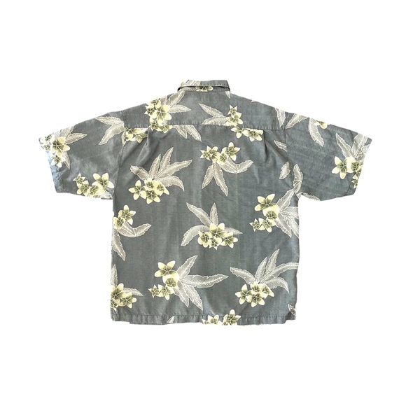 Tommy Bahama Silk Shirt Men's L Hawaiian Tropical Print Short Sleeve Button Up - Picture 3 of 6